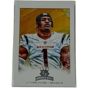 2021 Panini Chronicles Donruss Bengals Gridiron Kings JaMarr Chase #GK-24